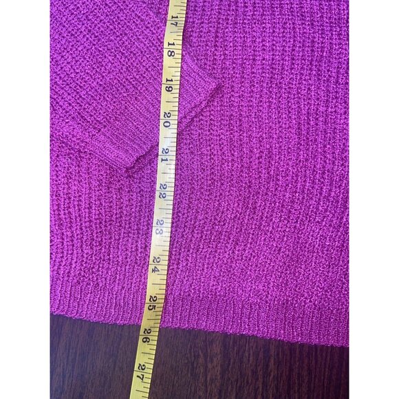 A BEAUTIFUL SOUL by Altar'd State Womens Plus Size 1X (A) V-Neck Fuchsia - Picture 8 of 12